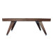 Modern Walnut Med Matbordsskiva
