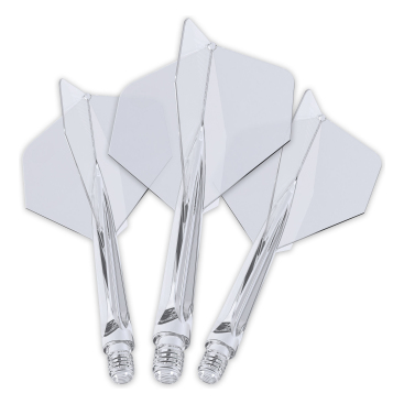 Dartflights Unicorn Forge All-in-one Plus Medium White