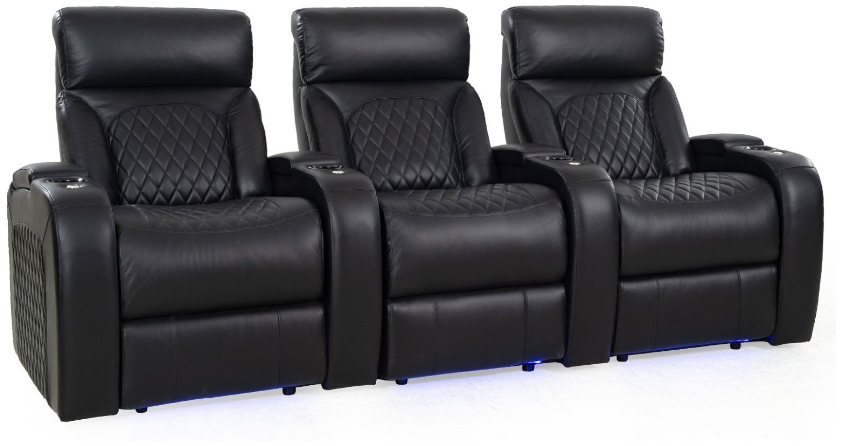 Biosoffa/Reclainerfåtölj LHR Bliss Massage Luxe 5-sits rak