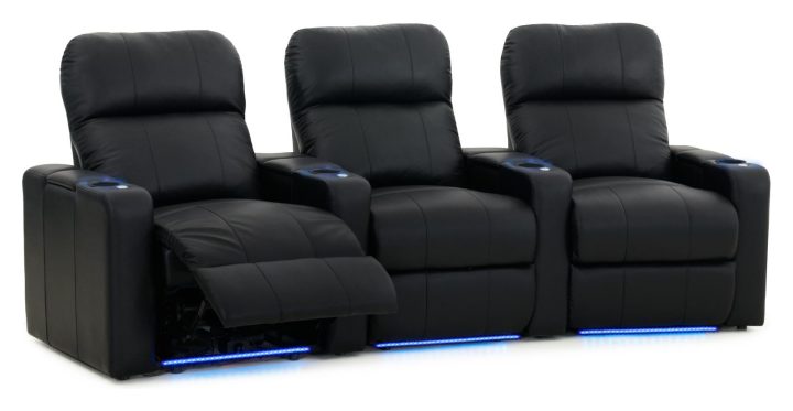 Biosoffa/Reclainerfåtölj XL700 Turbo Svart 2-sits Rak Love