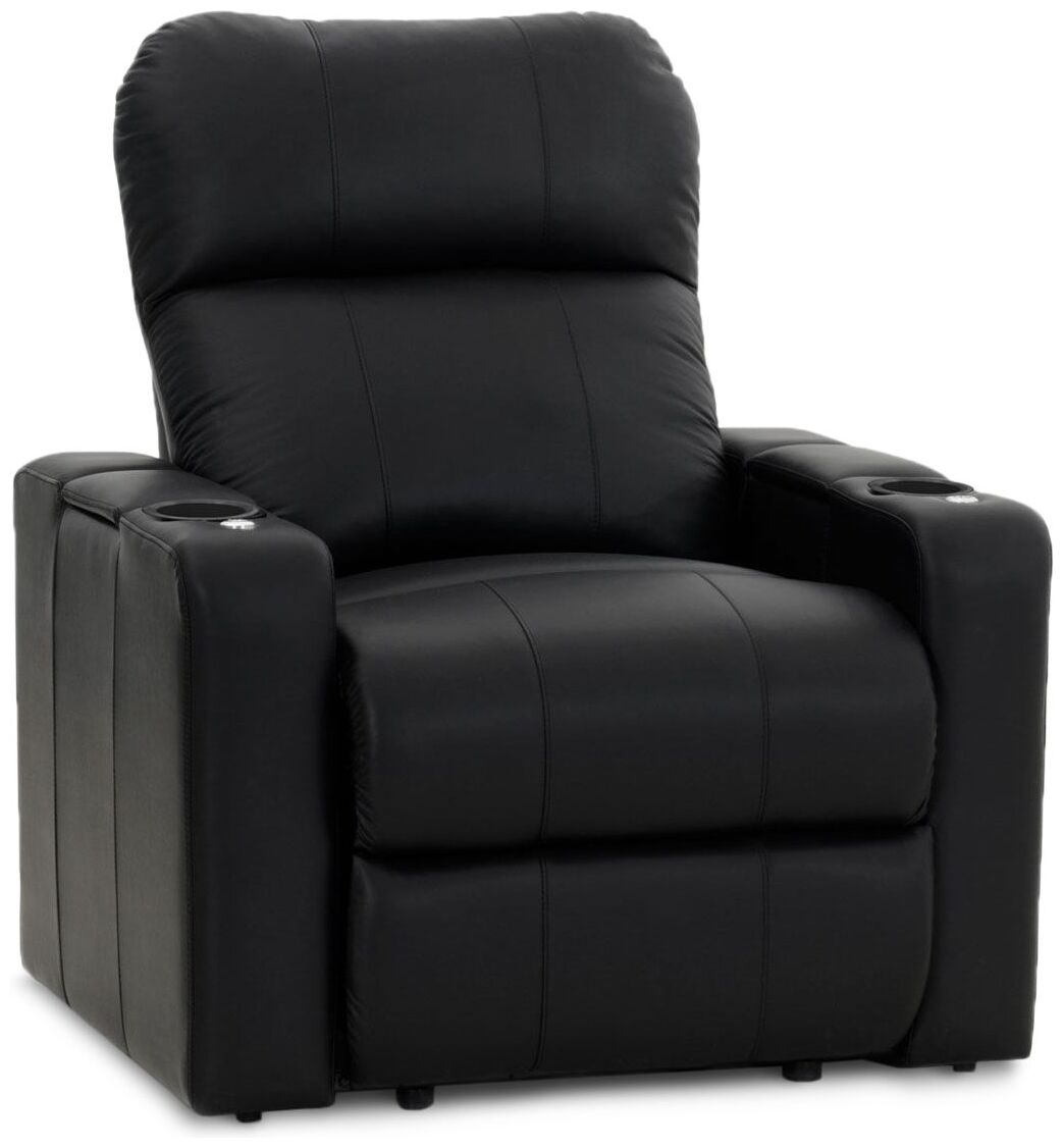 Biosoffa/Reclainerfåtölj XL700 Turbo Svart 1-sits