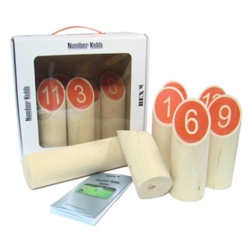 Kubb och Krocket mfl Bex Sport Nummerkubb Family