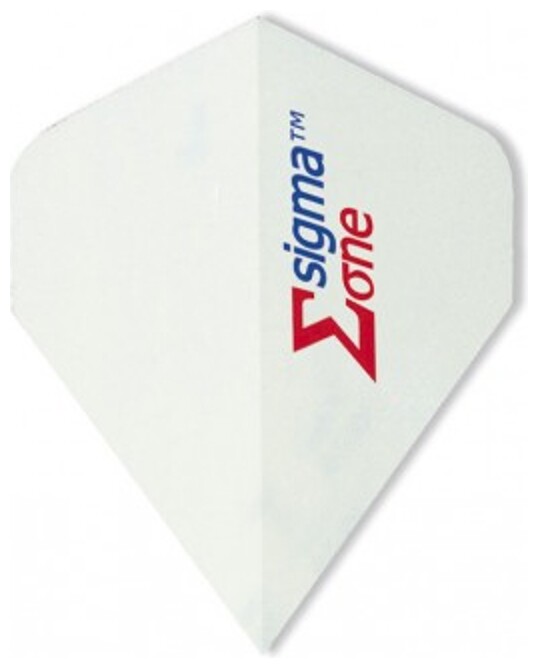 Dartflights Sigma One White