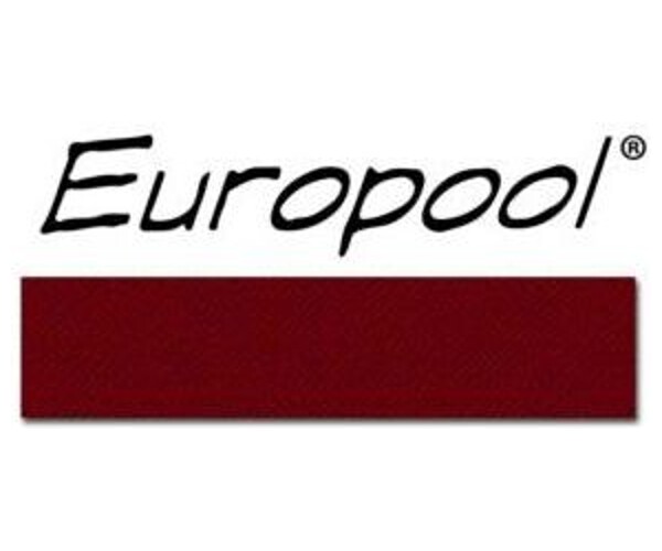 Biljardduk Europool Burgundy 9