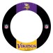 Minnesota Vikings Dartbakgrund Svart