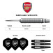 Arsenal Dartpilar Black