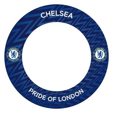 Dartset, Dartskåp & Dartbakgrunder Chelsea Dartbakgrund Zigzag