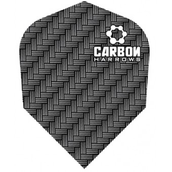 Dartflights Harrows Carbon Black 3-pack