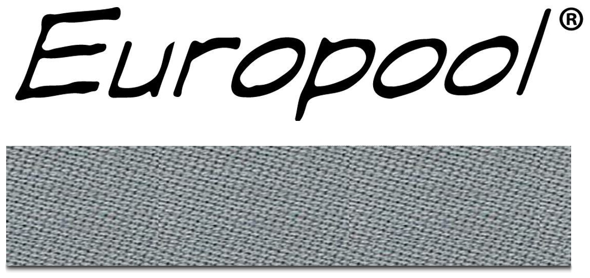 Biljardduk Licensierad Produkt Europool Grey 8 8 fot