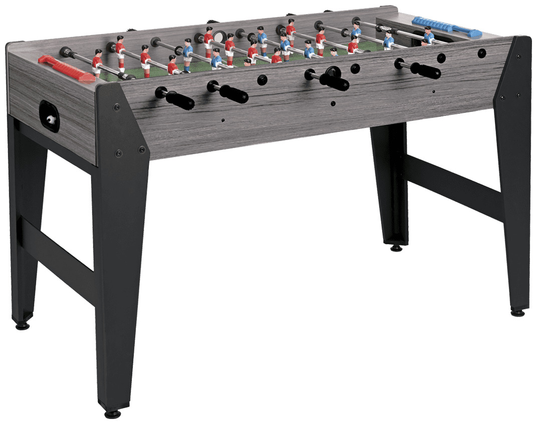 Läs mer om Foosball/Fotbollsspel Garlando F-Zero Grey Oak Genomgående