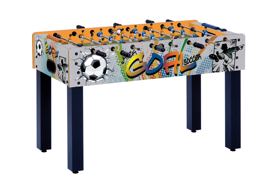 Foosball/Fotbollsspel Garlando F1 Goal Genomgående