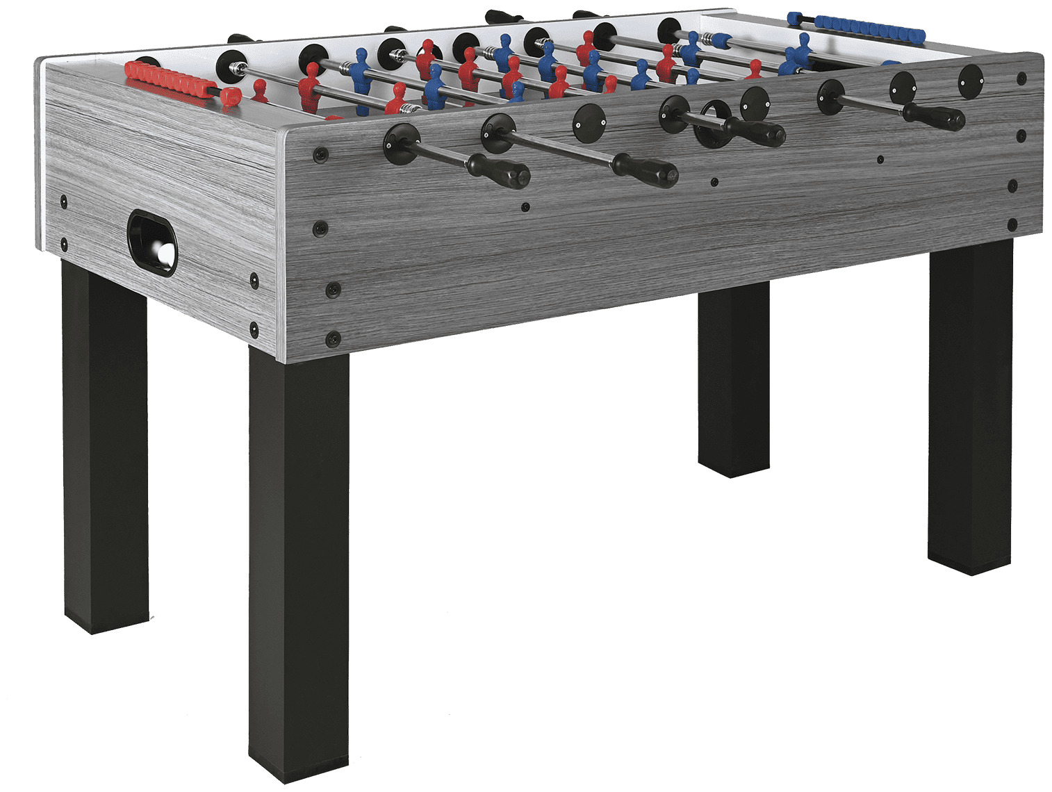 Läs mer om Foosball/Fotbollsspel Garlando F100 Grey Oak Teleskopiska