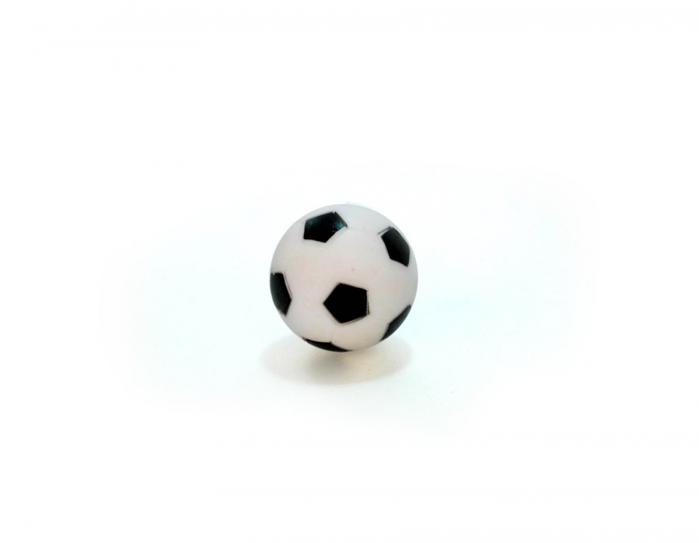 Läs mer om Spelbord Fotboll Svartvit 1-pack