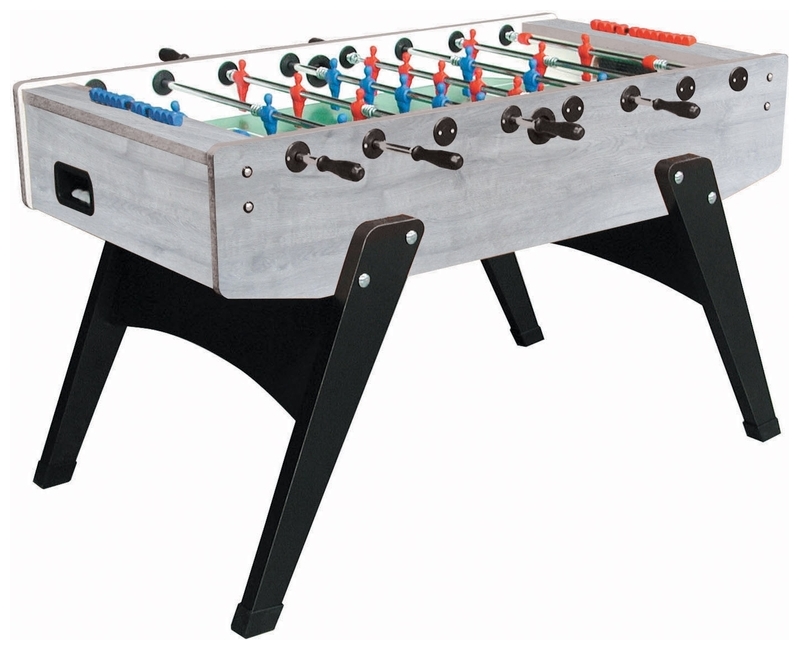 Foosball/Fotbollsspel Garlando G-2000 Grey Oak Teleskopiska