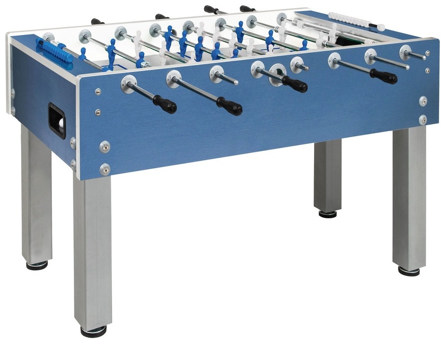 Läs mer om Foosball/Fotbollsspel Garlando G500 Weatherproof Blå