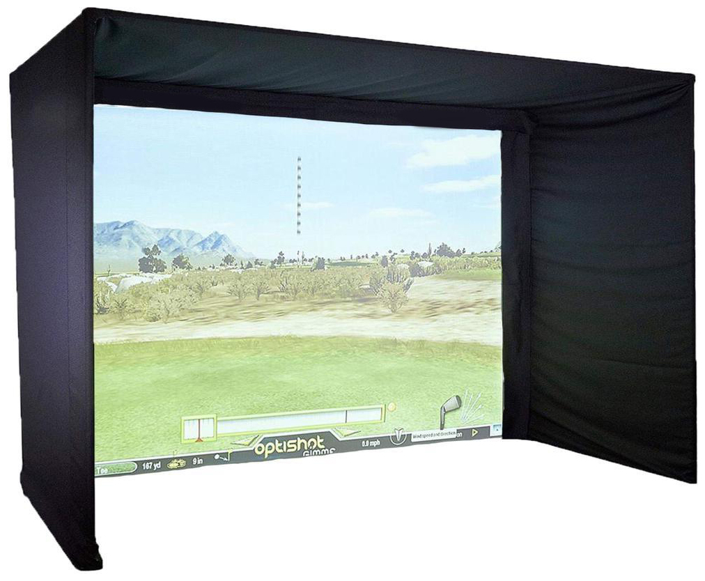 Licensierad Produkt Golfsimulator Box England DIY 4.5 x 3 x 3 m