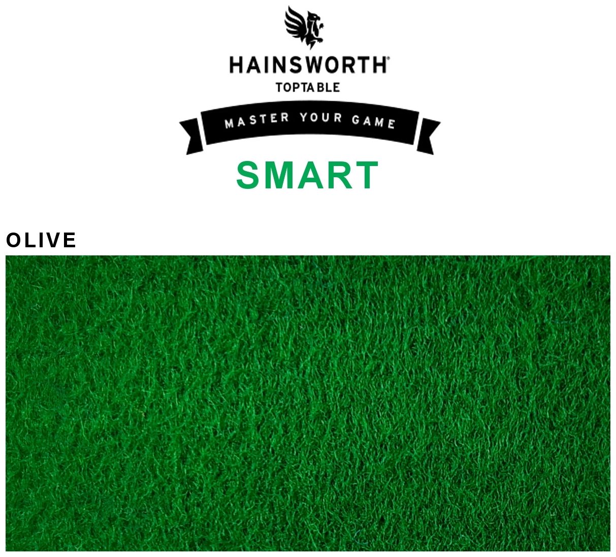 Biljardduk Hainsworth Smart Olive 9