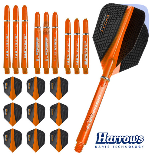 Läs mer om Licensierad Produkt Harrows Retina Combo Orange