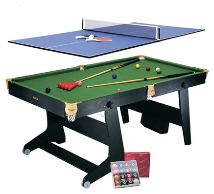 Snookerbord Riley Kombifold 6