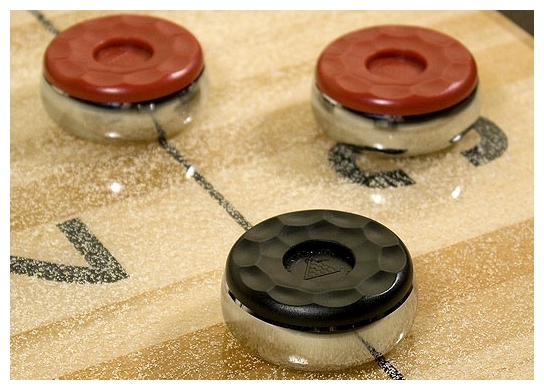 Legacy Stenar/Puckar Shuffleboard 1 Röd sten