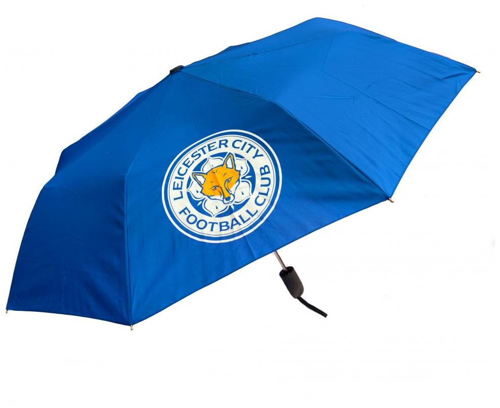 Licensierad Produkt Leicester City Automatiskt Golfparaply