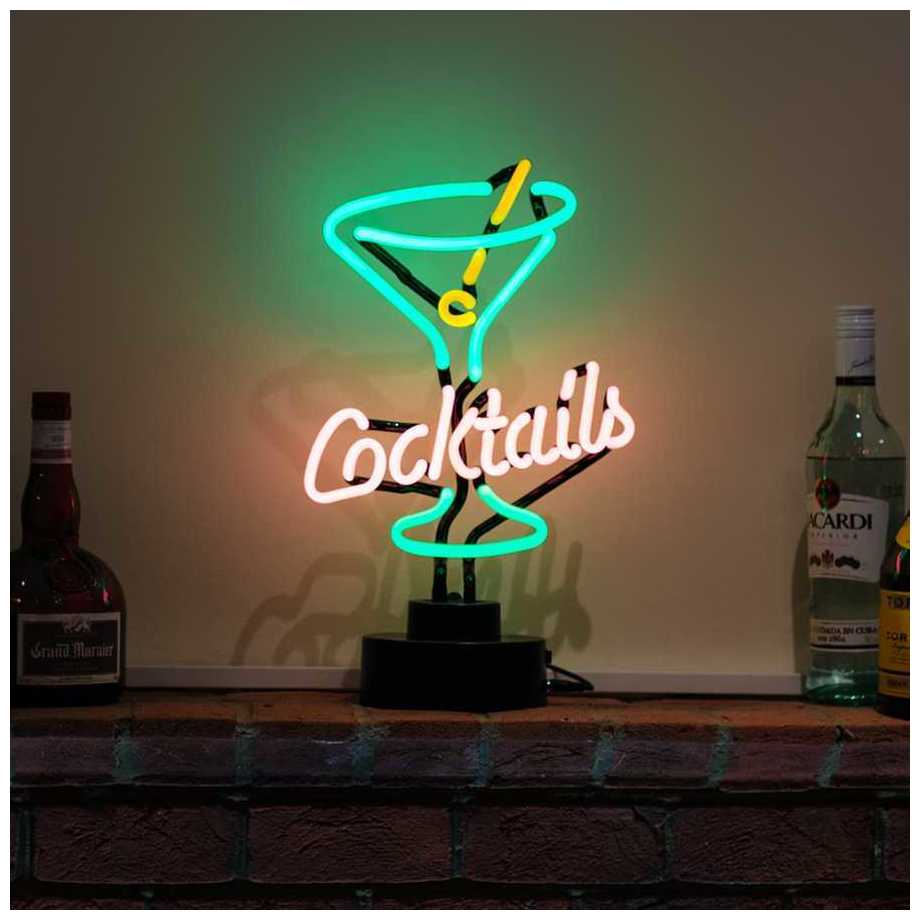 Licensierad Produkt Neonskulptur Cocktails