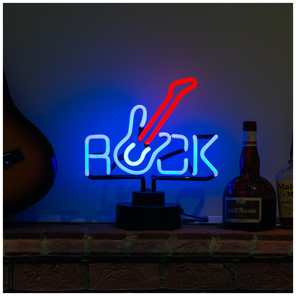 Licensierad Produkt Neonskulptur Elgitarr