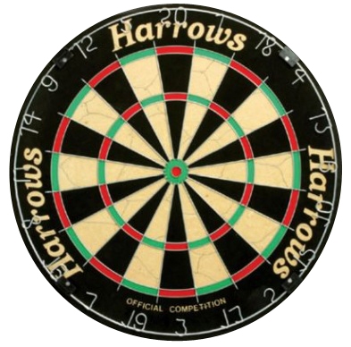 Läs mer om Darttavla Harrows Official Competition