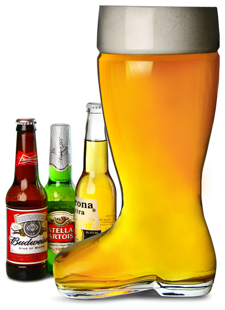Licensierad Produkt Ölglas Giant Beer Boot