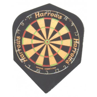 Dartflights Harrows Quadro Dart Board 3-pack