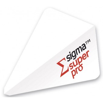 Läs mer om Dartflights Unicorn Sigma Super Pro White 3-pack