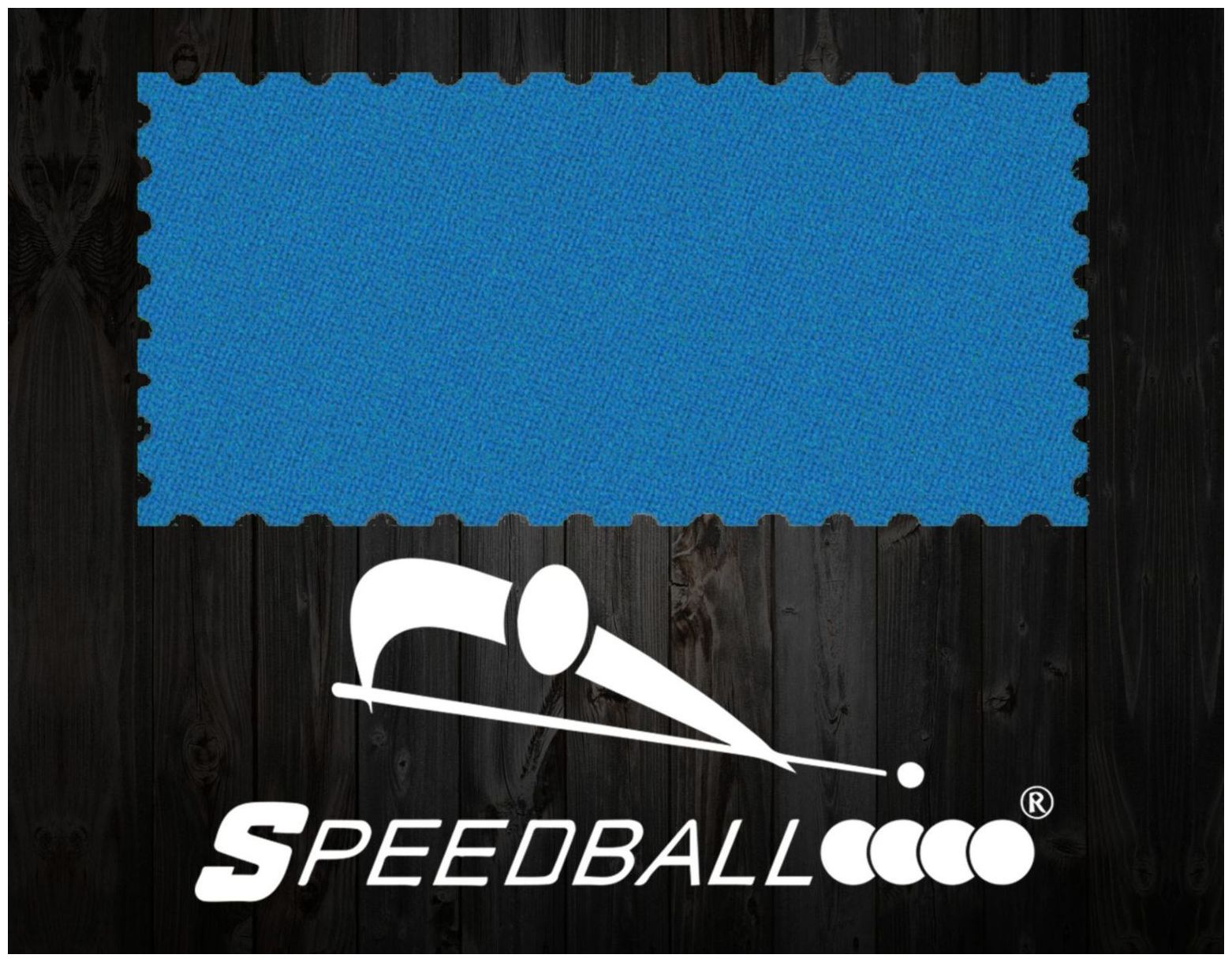 Läs mer om Biljardduk Licensierad Produkt SPEEDBALL Champion Blue 8ft