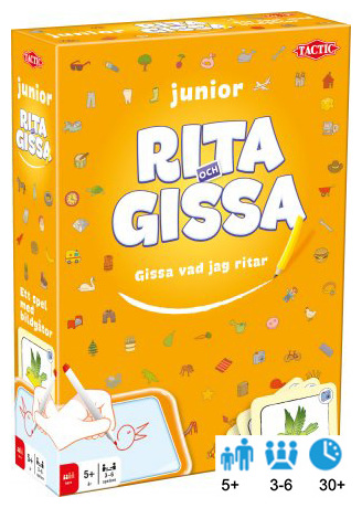 Läs mer om Licensierad Produkt Spel/Barnspel - Rita och gissa Junior