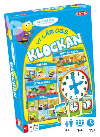 Läs mer om Licensierad Produkt Spel/Barnspel - Vi lär oss klockan