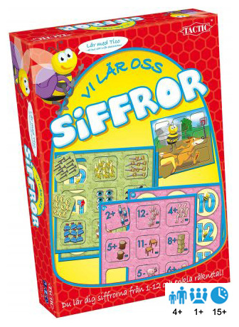 Licensierad Produkt Vi lär oss siffror