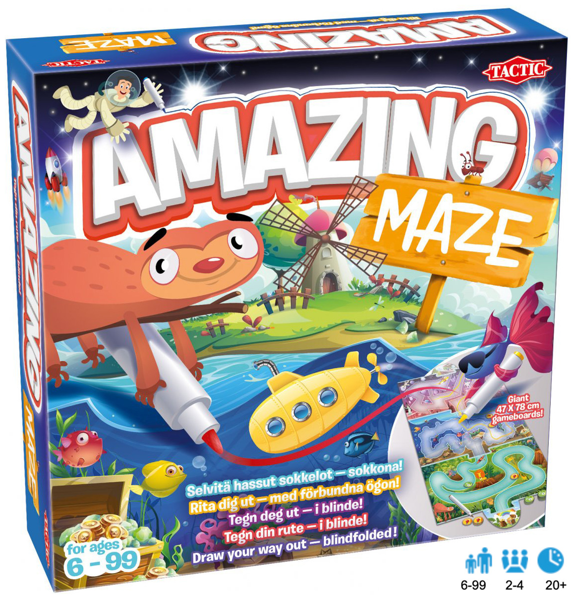 Licensierad Produkt Spel/Familjespel - Amazing Maze