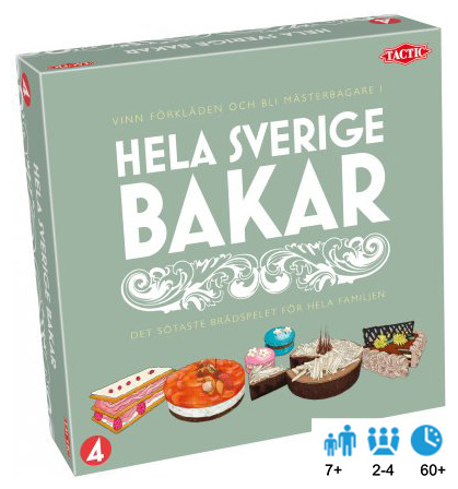 Läs mer om Licensierad Produkt Spel/Familjespel - Hela Sverige bakar