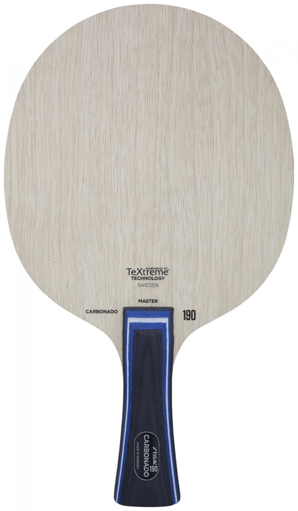 Bordtennisracket Stiga Sports Stomme Carbonado 190 Classic (Rakt grepp)