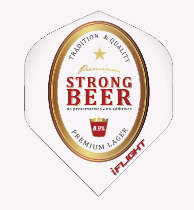 Läs mer om Dartflights Designa Strong Beer 3-pack