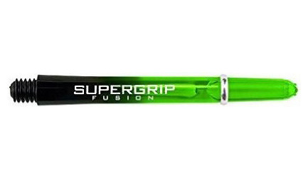 Dartpinnar Harrows Supergrip Fusion X Stems Green Short