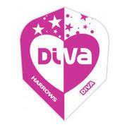 Dartflights Harrows Diva Heart