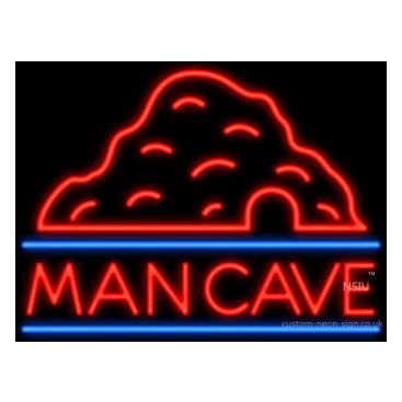 Licensierad Produkt Neonskylt Man Cave
