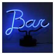  Licensierad Produkt Neonskulptur Bar Text